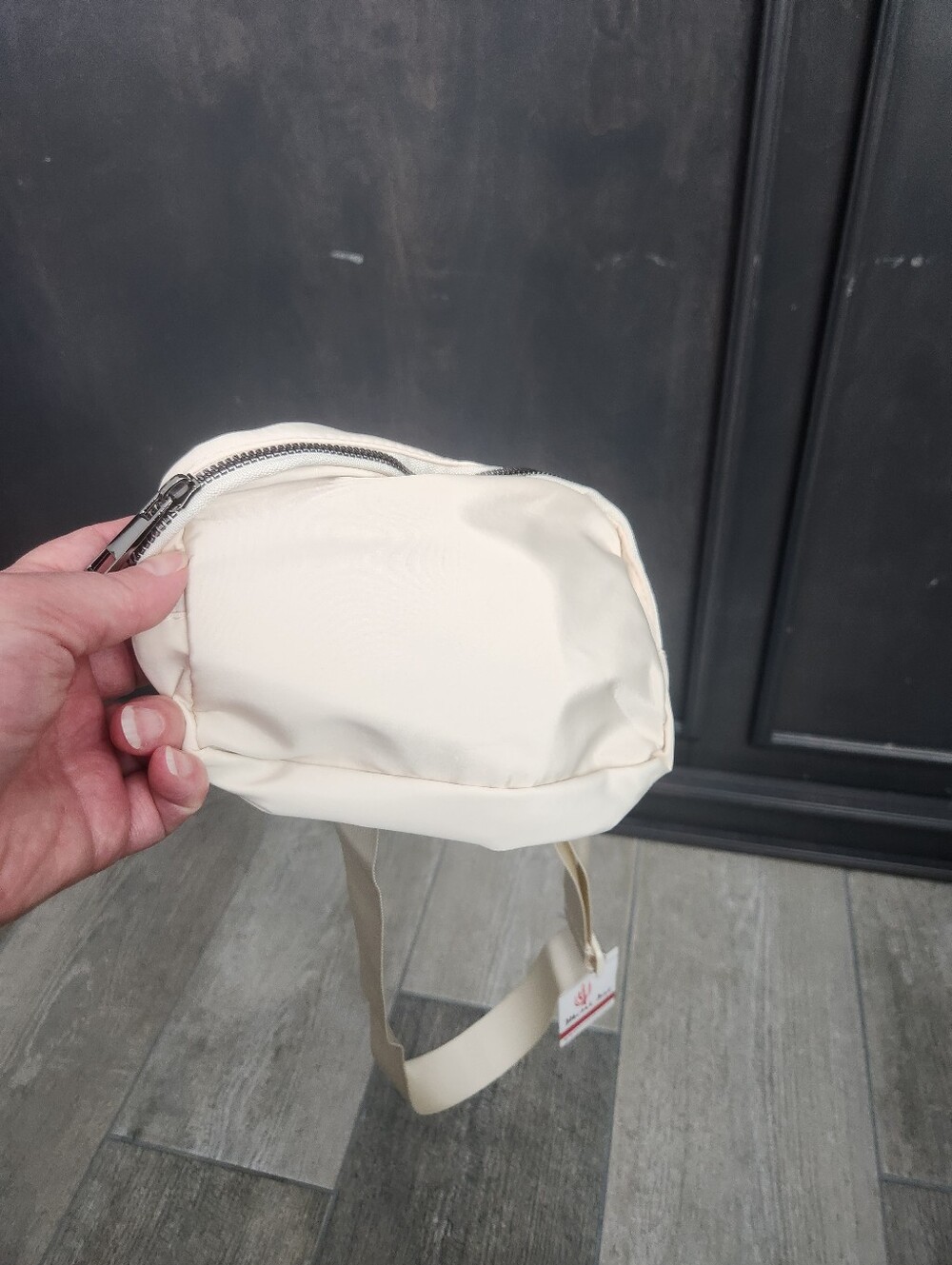 new Cross Body Sling Fanny Pack Belt Bag in Ivory